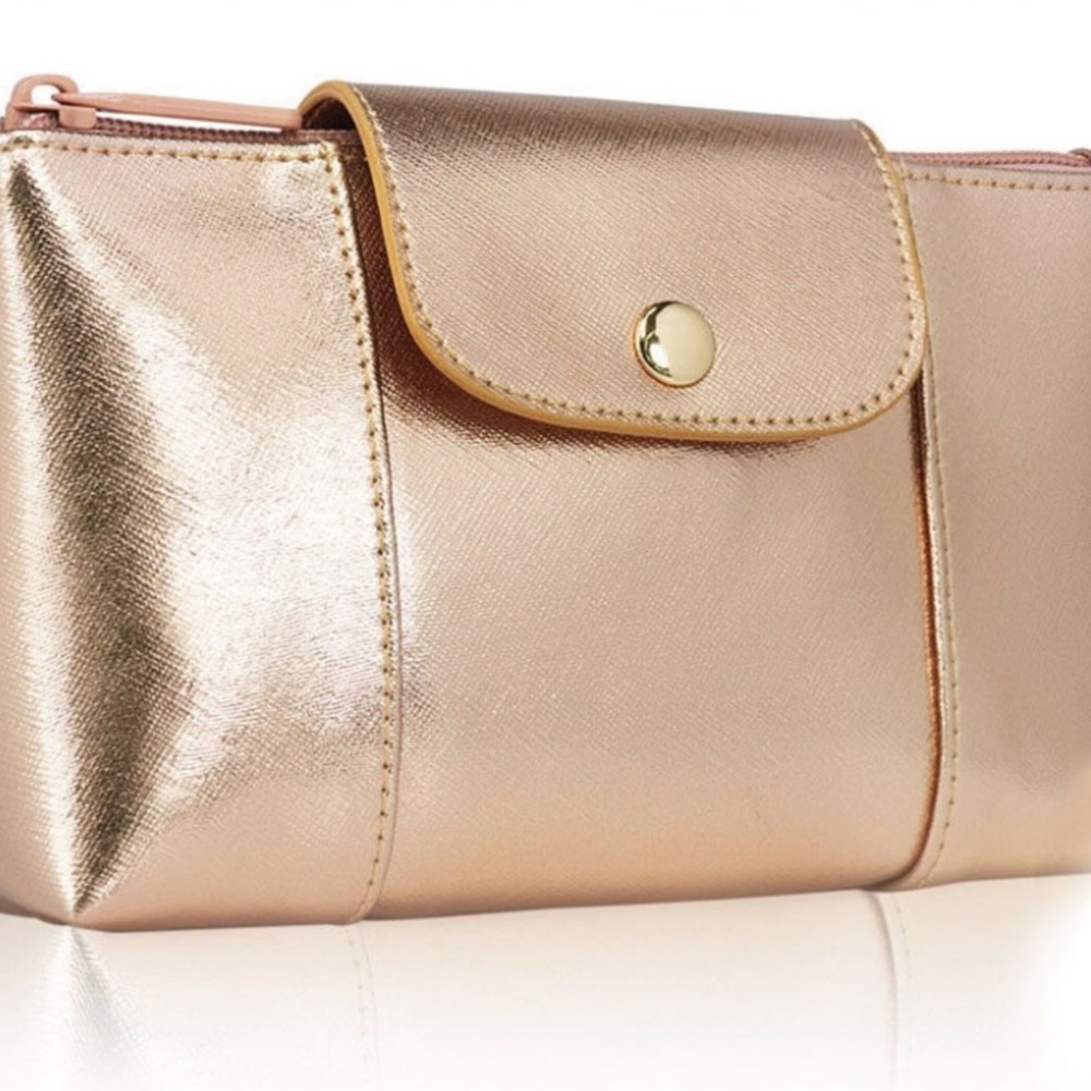 Bareminerals Rose Gold Makeup Bag
